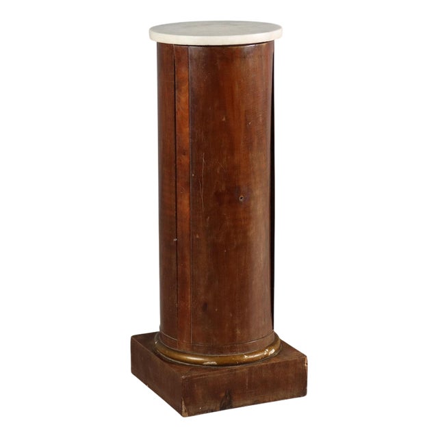 Empire Mahogany Nightstand, Italy, Early 19th Century For Sale