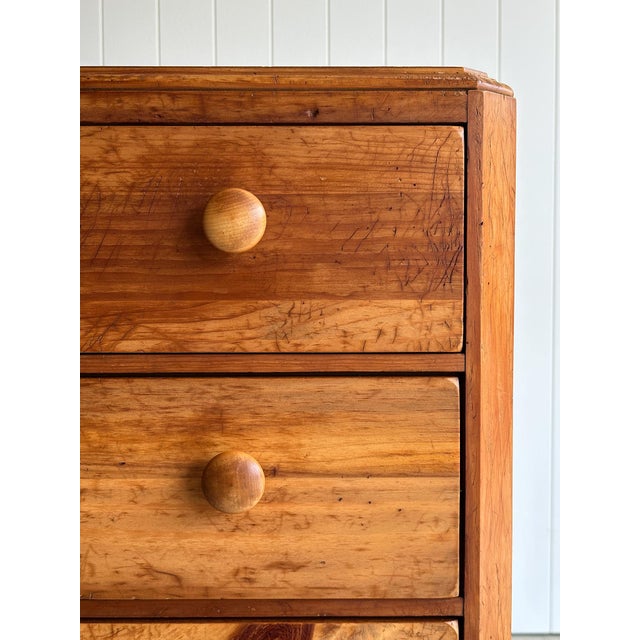 Brown Vintage Lane “America” Collection Pine Chest of Drawers For Sale - Image 8 of 18