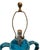 2010s Contemporary Coastal Tuscan Style Glazed Handled Pottery Urn Lamp For Sale - Image 5 of 6