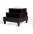 Barbara Barry for Baker Modern Regency Dark Mahogany Three-Tier Side Table This side table measures: 30 wide x 28 deep x...