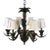 Vintage Palm Tree With Monkey Chandelier For Sale