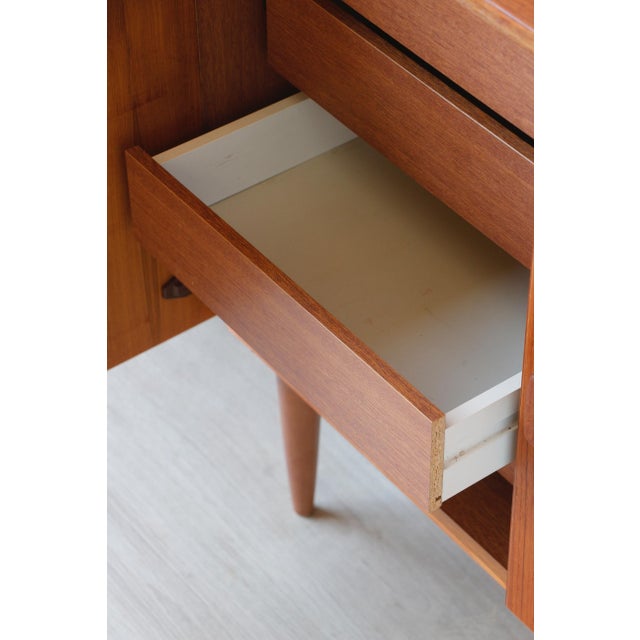 Wood Vintage Scandinavian Sideboard in Teak from Bakelite Workshop, 1960s For Sale - Image 7 of 17