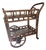 Bamboo Bar Cart Tea Cart Removable Top For Sale
