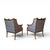 Louis XVI Neo-Classical French Armchairs from Belle Epoque, 1900, Set of 2 For Sale - Image 3 of 9