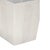 An embossed crocodile pattern provides a modern twist to this classic wastebasket. Made of aluminum with a polished nickel...