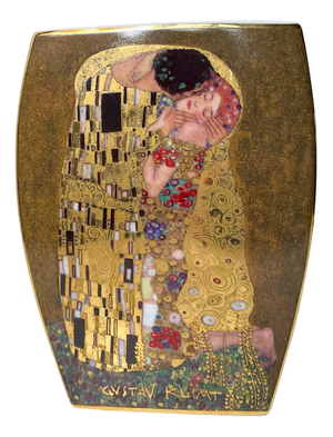 Artis Orbis Series The Kiss by Gustav Klimt Vase in Porcelain from Goebel, 2000s