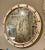 Original Retail $1557, stylish Worlds Away Modern SIlver Finished Antique Wall Mirror, warm glaze, showroom floor sample