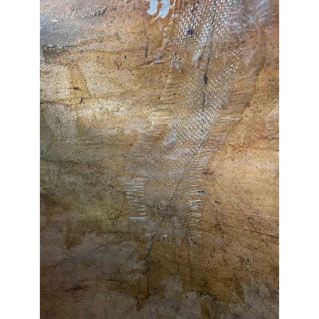 Vintage European Planter - Hand Painted Glazed Terracotta For Sale - Image 10 of 12