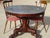 Restoration Pedestal Table with Rotating Marble Top For Sale - Image 13 of 18
