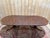 Brown Large Extendable English Mahogany Regency Style Table with Brass Claw Legs, 1890s For Sale - Image 8 of 13