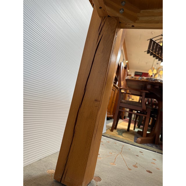 Crate & Barrel Big Sur Dining Table For Sale In San Francisco - Image 6 of 12