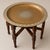 Antique Hand-Crafted Brass and Hardwood Occasional Tea Table, 1890s, Set of 2 For Sale - Image 6 of 11