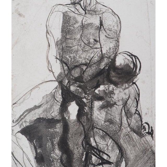 After Auguste Rodin, Father and Child, 1897, Engraving For Sale - Image 4 of 6
