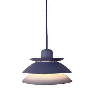 Type 776 Lilac Louvered Lamp from Horn For Sale