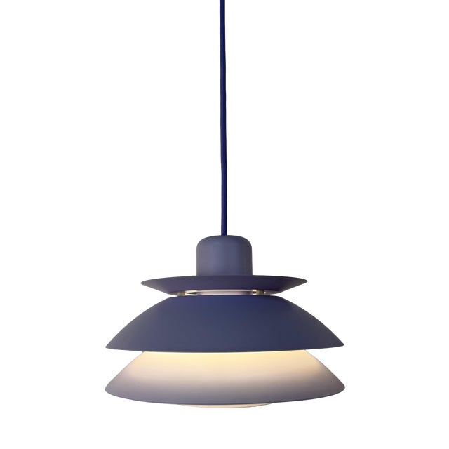 Type 776 Lilac Louvered Lamp from Horn For Sale