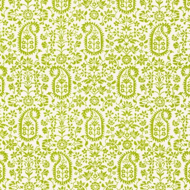 Inspired by a 19th-century textile, this Linen print features a paisley and floral pattern like those found on antique...