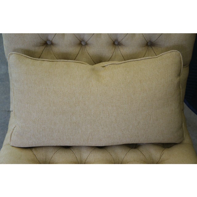 Beige Lexington Upholstery Traditional Beige Tufted Althena Chaise Lounge For Sale - Image 8 of 12