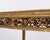 Antique Louis XVI Salon Table with Marble Top and Gilded Wood, 1850s For Sale - Image 5 of 10