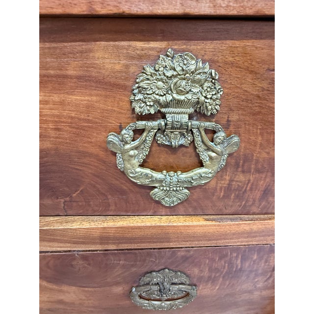 18th Century French Empire Solid Walnut Chest of Drawer / Commodes For Sale - Image 4 of 18