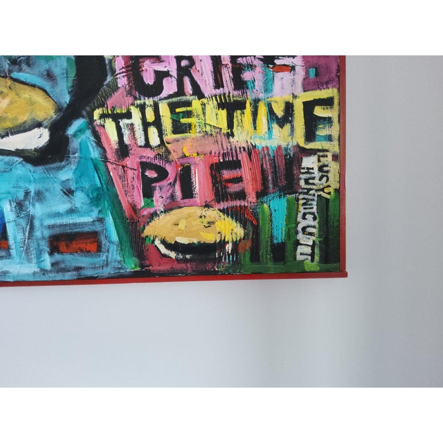Contemporary Contemporary Folk Art Painting by Lucy Hunnicutt For Sale - Image 3 of 17