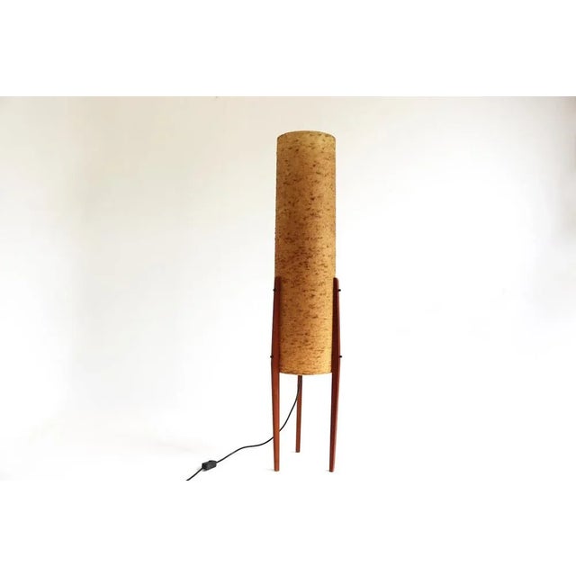 Beige Mid-Century Modern Tripod Rocket Floor Lamp, Germany, 1960s For Sale - Image 8 of 18