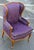 Design Plus Gallery presents a Wing Back Chair with French Provincial Style. The chair offers a petite carriage and will...