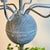 Large Vintage Belgian Zinc Candelabra Planter For Sale - Image 6 of 7