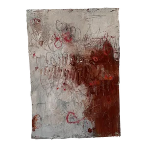 "Untitled #12" Contemporary Original Abstract Acrylic Painting on Canvas by Stephanie Visser