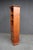 Wood Tall Pine Storage Cabinet With Trompe L’Oeil Book Panel For Sale - Image 7 of 8
