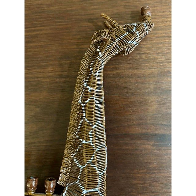 Woven, Wire Giraffe Menorah, Sculpture, Late 20th Century For Sale - Image 12 of 12