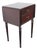 Potthast Brothers Drop Leaf Mahogany Nightstand Side End Table 6915 For Sale