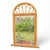 Vintage Palm Beach Style Rattan Bamboo Bentwood Wall Mirror In the Style of Franco Albini The Perfect smaller sized Mirror...
