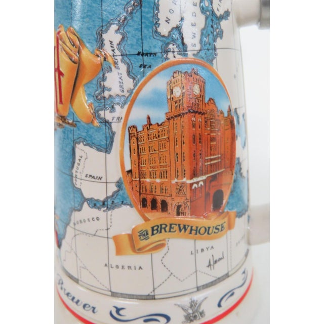 Anheuser Busch Beer Stein Collectors Club 1996 World's Largest Brewer 4825b For Sale - Image 15 of 15