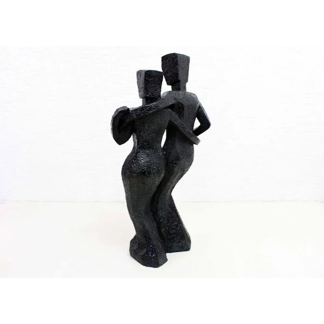 Modern Modernist Couple Figurine in Resin, 2000s For Sale - Image 3 of 13