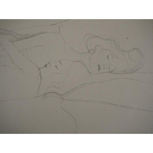 Gustav Klimt, The Embrace, 1919, Lithograph For Sale - Image 6 of 9