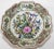 Vintage Famille Rose Porcelain Plate With Birds and Flowers Hand Painted Decor For Sale - Image 10 of 11