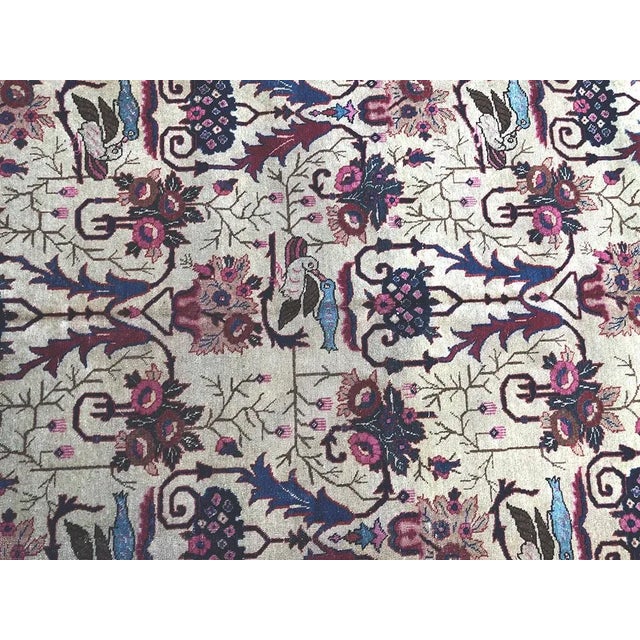 1920s Camel Ground Persian Tabriz Rug For Sale - Image 5 of 9