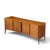 Unagusta Mid Century Walnut Curved Lowboy Dresser For Sale - Image 10 of 10