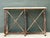 Vintage Patinated Metal and Stone Console Table For Sale In West Palm - Image 6 of 12