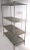 Gray 3 Industrial Shelf Units For Sale - Image 8 of 12