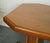 Vintage Art Deco Walnut Dining Table For Sale - Image 9 of 15