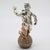 Vintage Italian Handmade Genuine Silver & Brass Balancing Jester Angini Figurine, Made in Tuscany (Italy, Arezzo) For Sale - Image 10 of 14