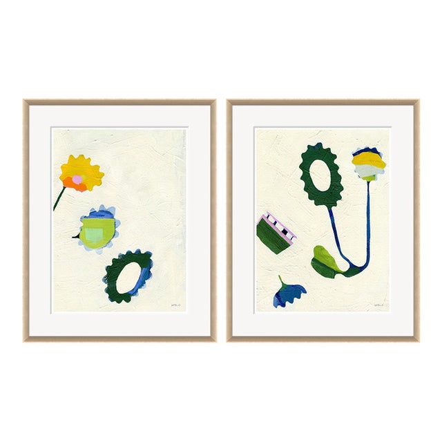 Floral Set by Susan Hable For Sale
