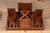 Industrial Mid 20th Century Inwall Fixtures Fold Away Dining Set Salesman Sample For Sale - Image 3 of 11