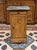 Bedside Table in Walnut, Oak and Marble Top, 19th Century For Sale - Image 10 of 10