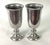 A pair of royal Wilton pewter-“Plough Tavern goblets Featuring a heavy core base, Matt finish goblets in a rustic tavern...
