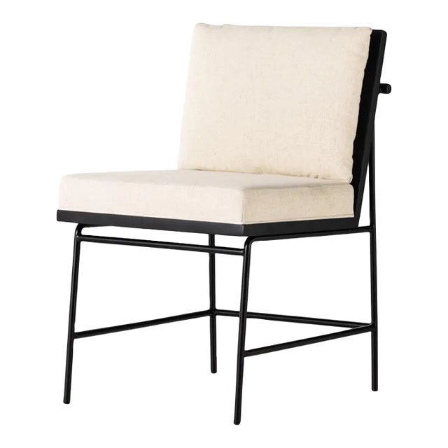 Four Hands Crete Dining Chair, Savile Flax For Sale