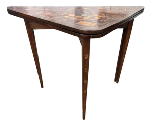 18th Century Dutch Marquetry Games Table