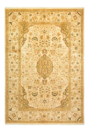 Mogul Collection Hand-Knotted Area Rug - Ivory Collection 6' 3" X 8' 10"