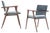 Set of Rosewood Luisa Chairs by Franco Albini, 1950s For Sale